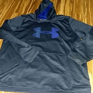 Men's XXL Under Armour blue hoodie